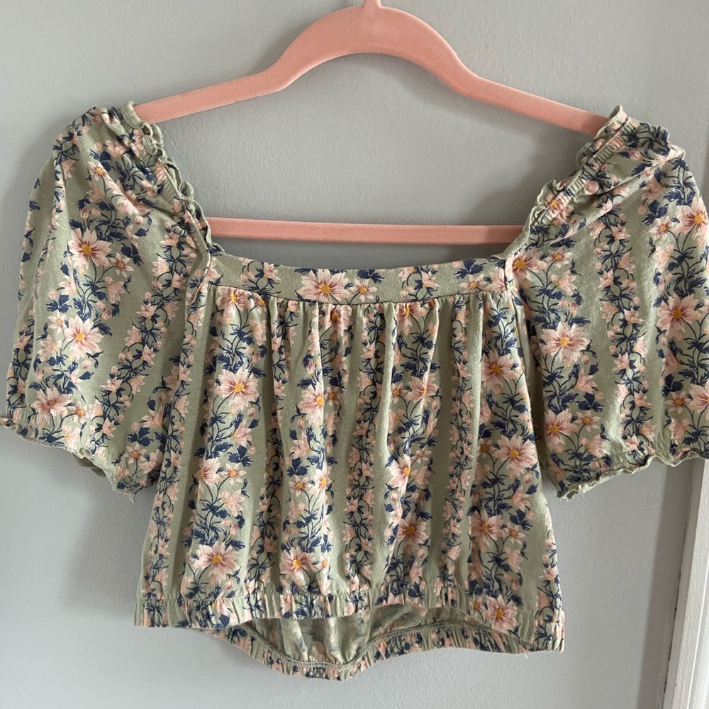 AE Spring Floral Top